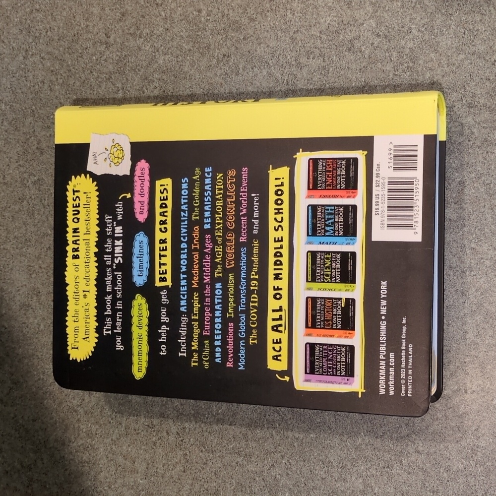 World History Study Guide Notebook - Picture 4 of 5